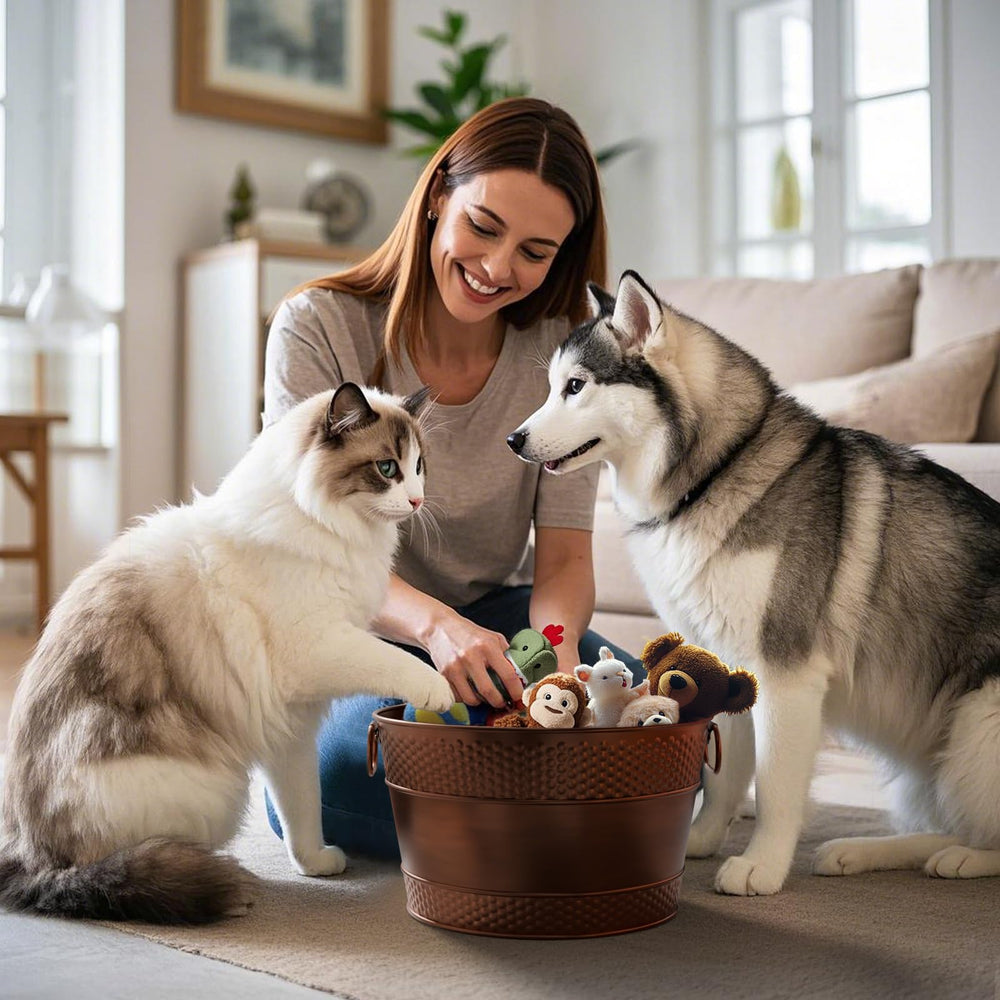 BluPup Capacité généreuse pour plusieurs jouets.