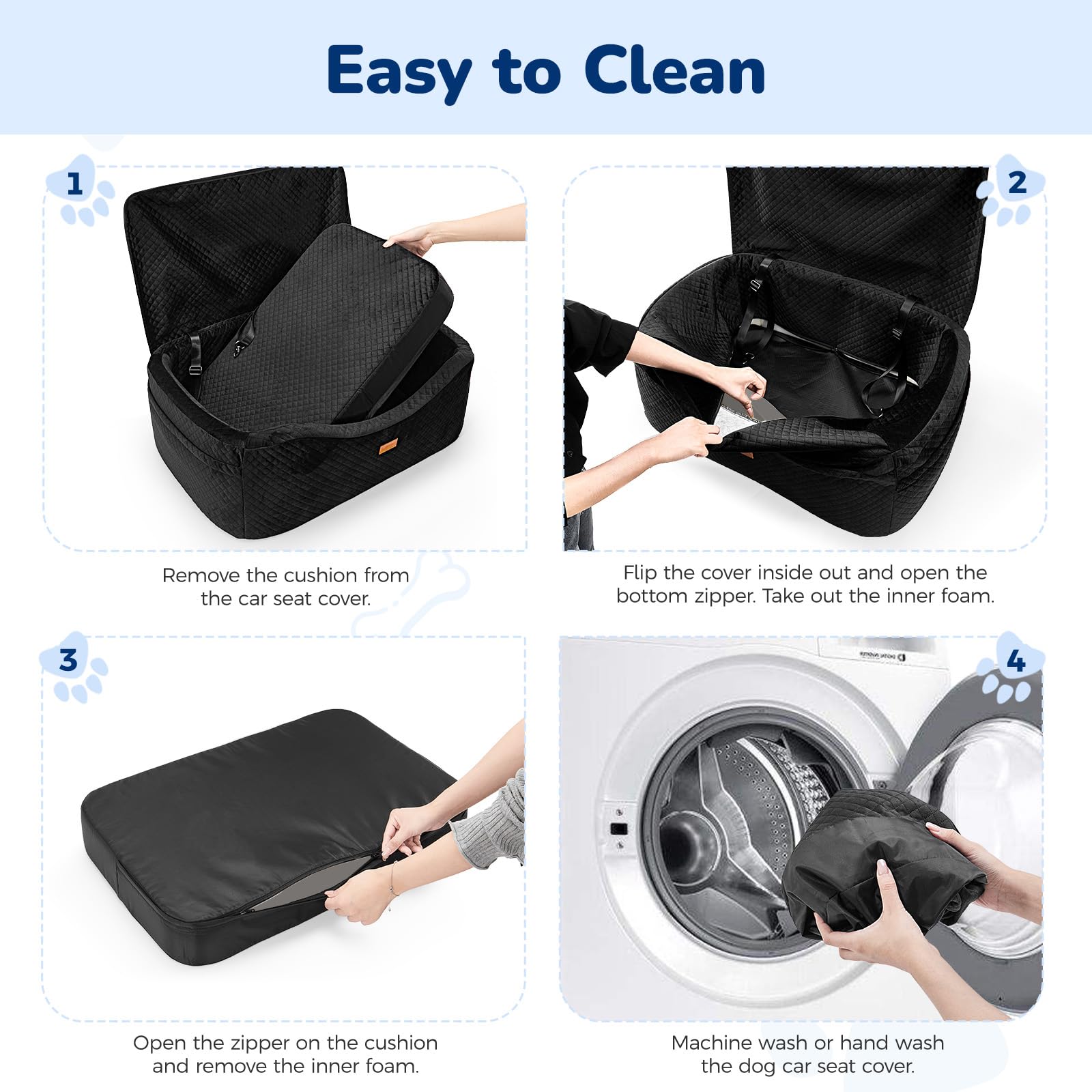 BLVRYVIO structure durable et coutures renforcées pour trajets répétés