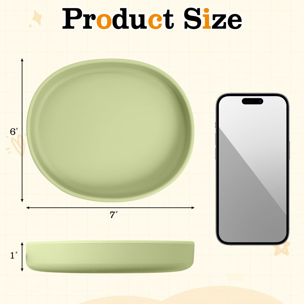 BNOSDM assiette silicone chat plat-face, facilite alimentation félin.