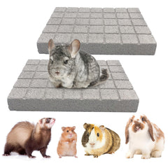 BNOSDM pad-griffes chinchilla en pierre de lave blanche pour entretenir les griffes.