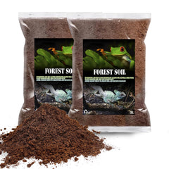 BNOSDM substrat terre reptile 3l, litiere naturelle ideale pour terrarium.