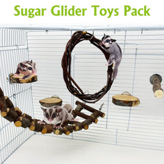 BNOSDM Sugar Glide : balançoire en bois pour stimulation ludique et sécurité.