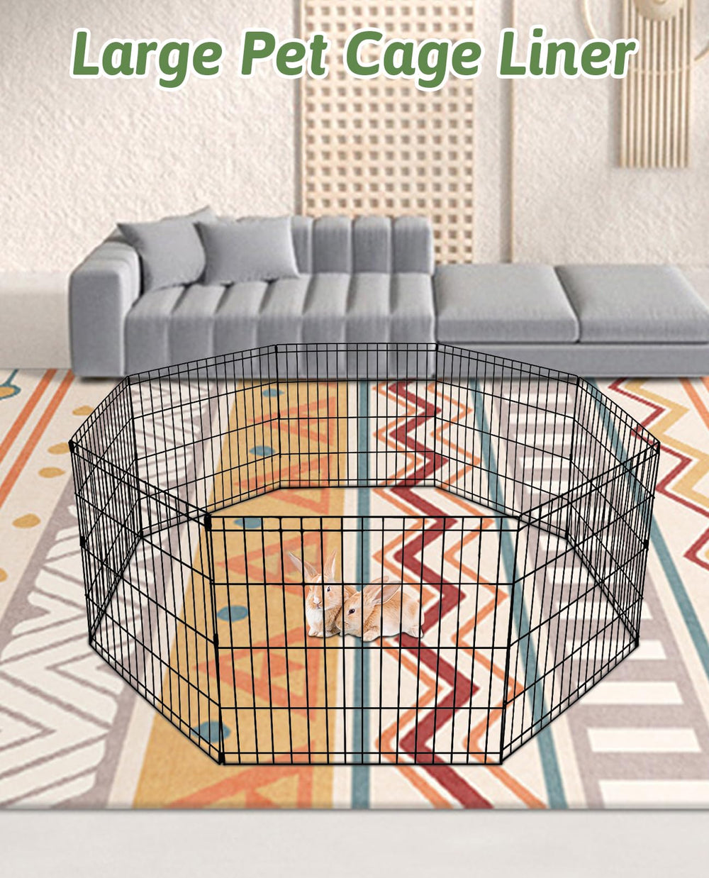 BNOSDM tapis confort pour animaux — grande surface pour le quotidien.