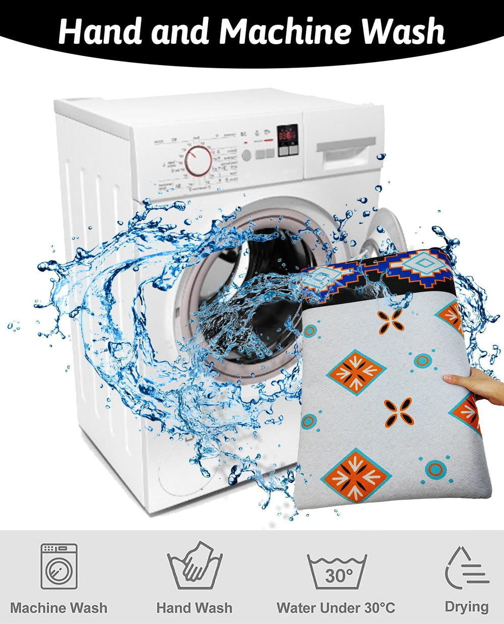 BNOSDM tapis-lapin-entretien-lavage-machine, durable et réutilisable.