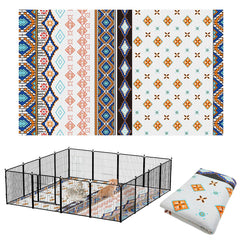 BNOSDM tapis-lapin-grand-79x55, espace confortable pour lapins.
