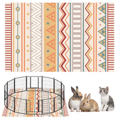 BNOSDM tapis lapin grand 91x63 — espace doux pour se reposer.
