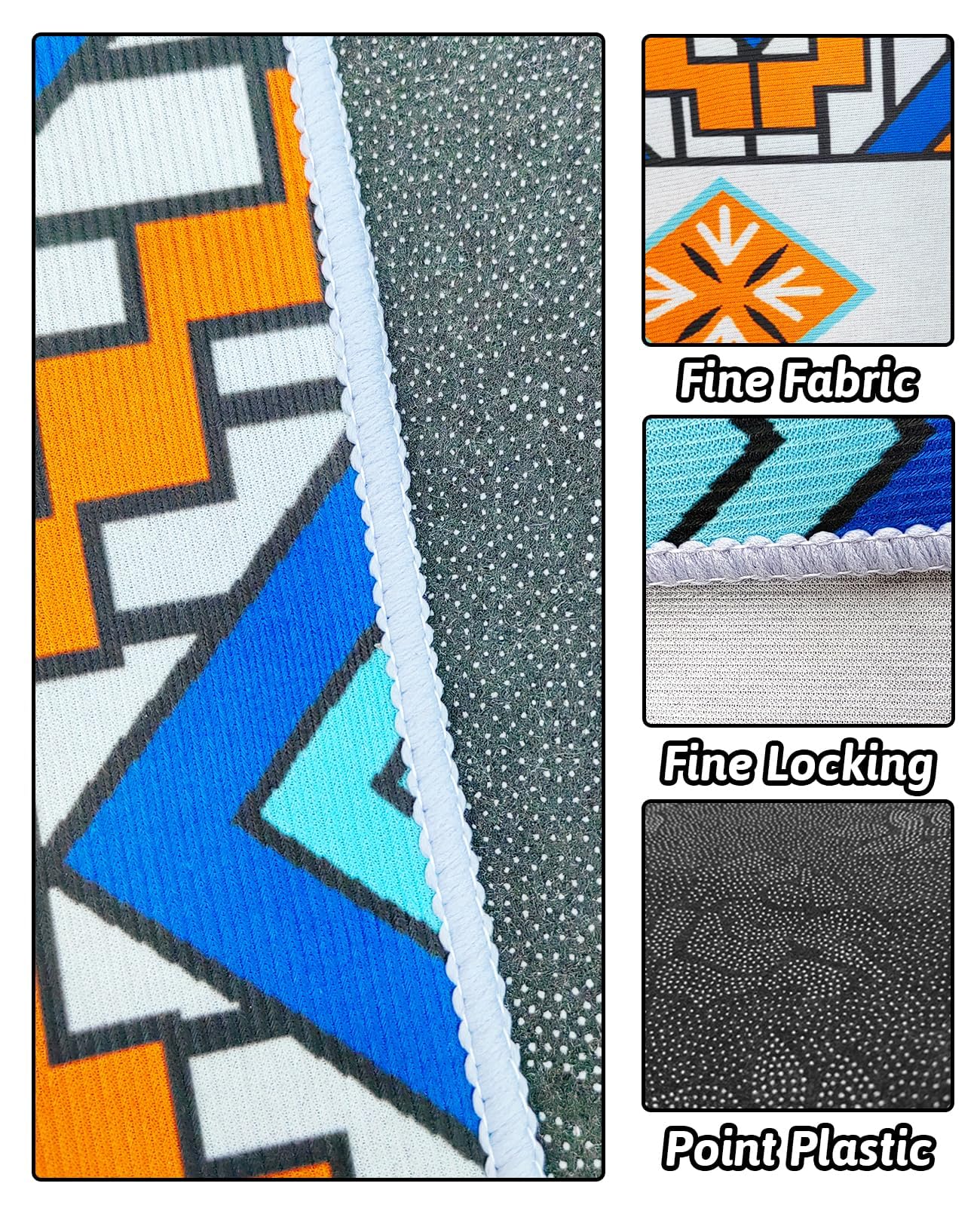 BNOSDM tapis-lapin-texture-douce, confort doux.