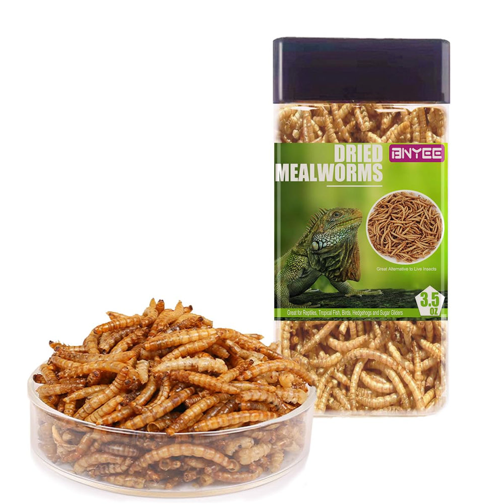 BNYEE vers de farine séchés – fiche nutritionnelle concise.