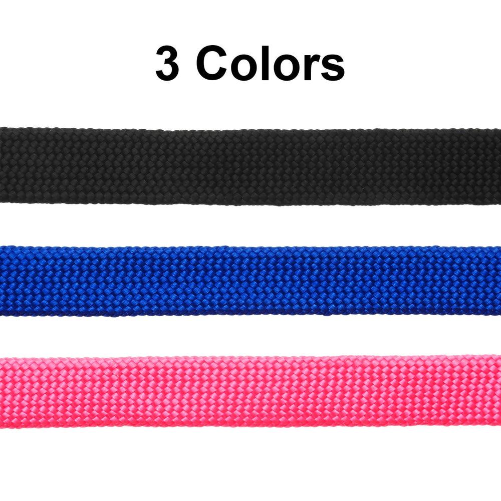 Boucles Boao en noir, bleu et rose pour différentes applications de toilettage.