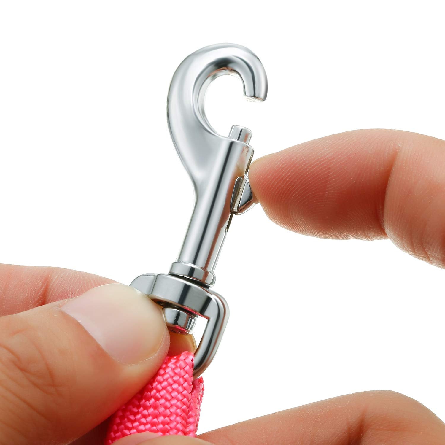 Crochet en acier inoxydable Boao pour une durabilité renforcée des boucles.