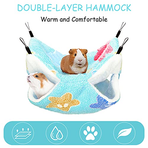 Hamac Boao usage quotidien adapté à cochon d’Inde, hamster et plus.