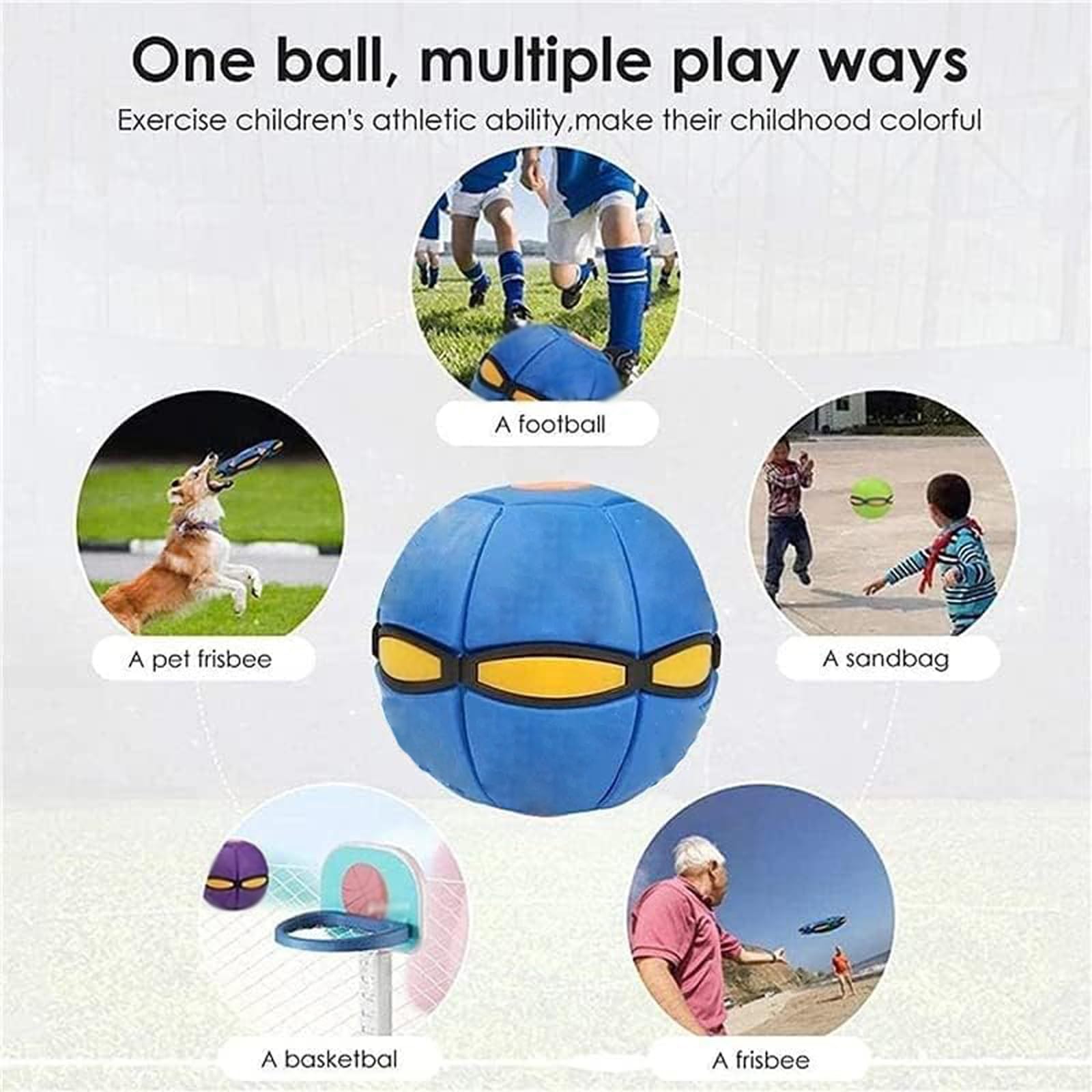 Bobcow accessoire de jeu pour famille en plein air, moments dynamiques.