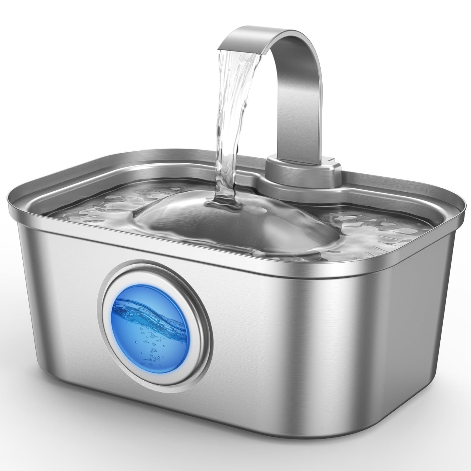 BoBo&Dragon fontaine-eau-chat-3-5l: hydratation continue pour chats et petits chiens.