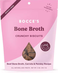 Friandise Bocce's Bakery os bouillon boeuf, récompense quotidienne idéale pour chien.