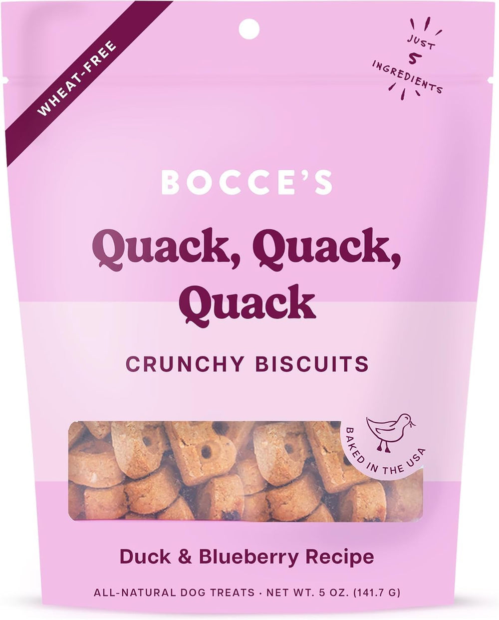 Biscuit sans blé Bocce's Bakery, option douce et légère.
