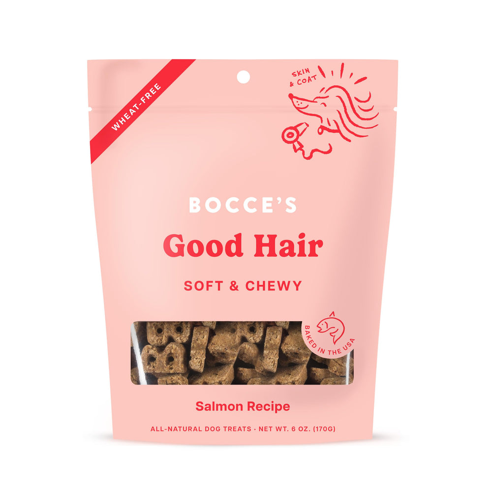 Friandise Bocce's Dailies au saumon tendre et moelleuse pour pelage sain.