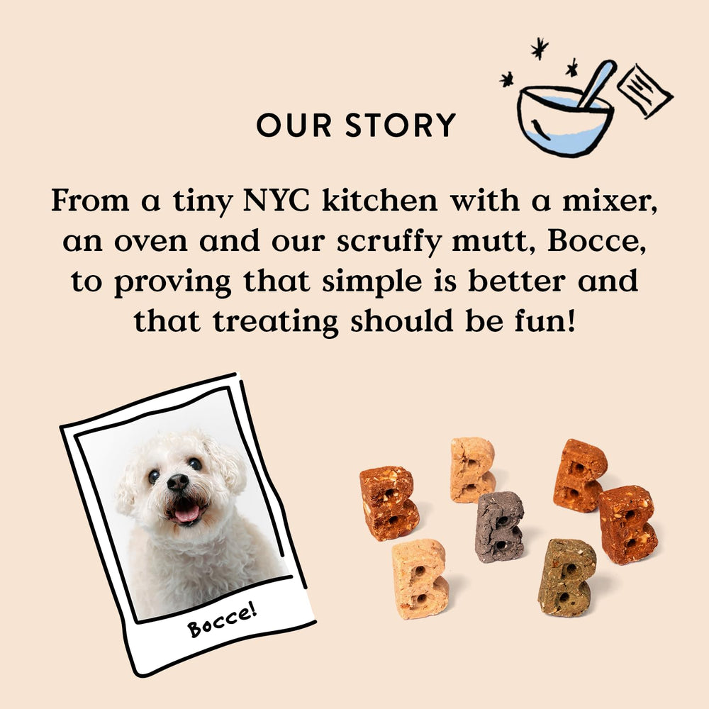 9 calories par friandise Brushy Bites pour chien.