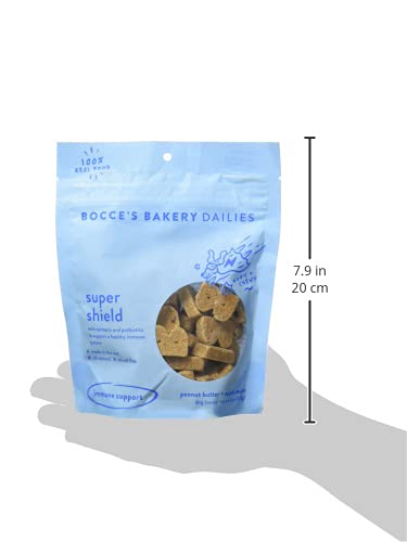Ingrédients réels Dailies Super Shield présentés dans une friandise naturelle pour chien