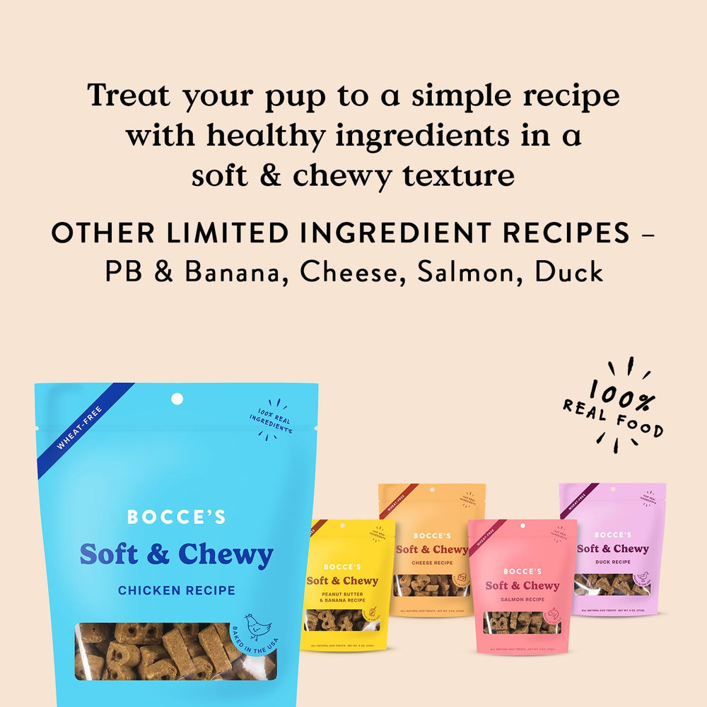 Bocce's Bakery sans blé pour chien, recette simple et digeste.