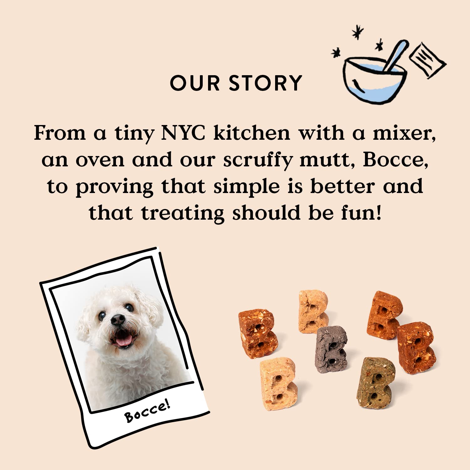 Sans blé, sans maïs et sans soja, Bocce's Bakery respecte ces critères.