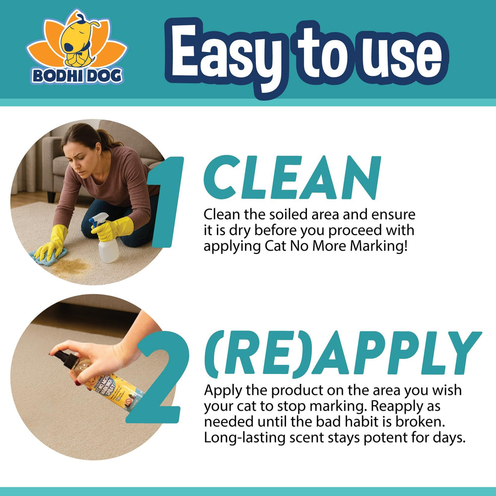 Cat No More Marking! Spray efficace en extérieur sur plante et zones.