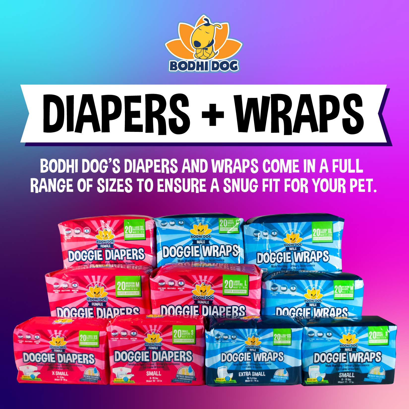Confort et liberté de mouvement Bodhi Dog pour votre chien.