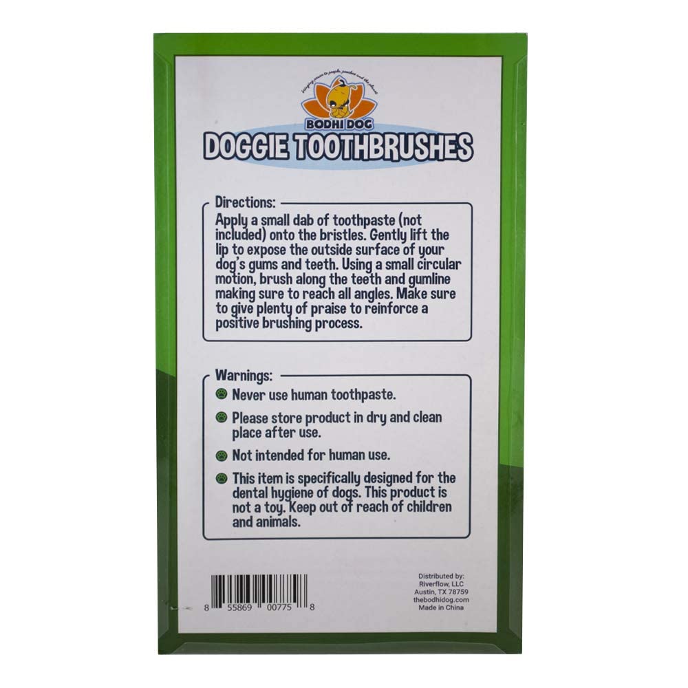 Bodhi Dog pack 8 brosses dent, solution pratique pour l'entretien.