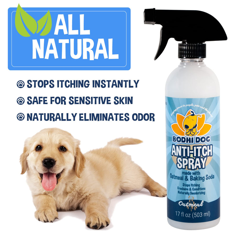 Spray Bodhi Dog lutte contre les démangeaisons, améliore le confort.
