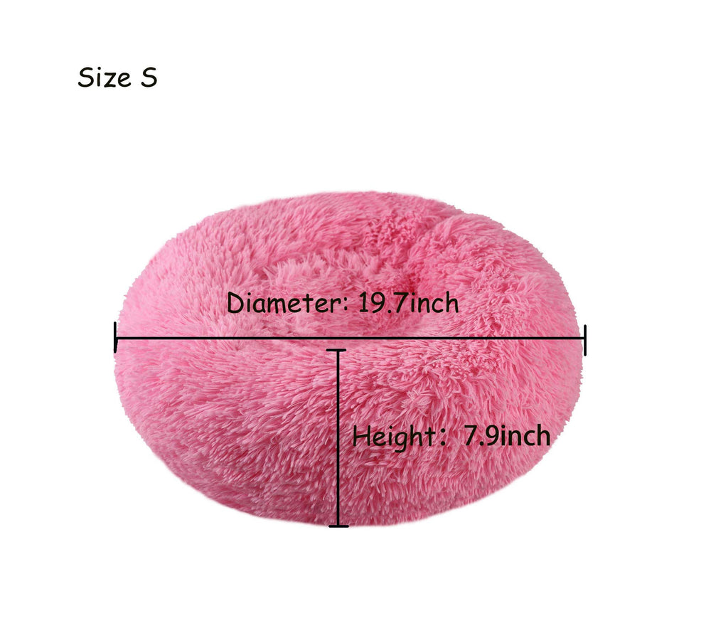 Dimensions Bodiseint: diamètre 50 cm, hauteur 20 cm, lit pratique.