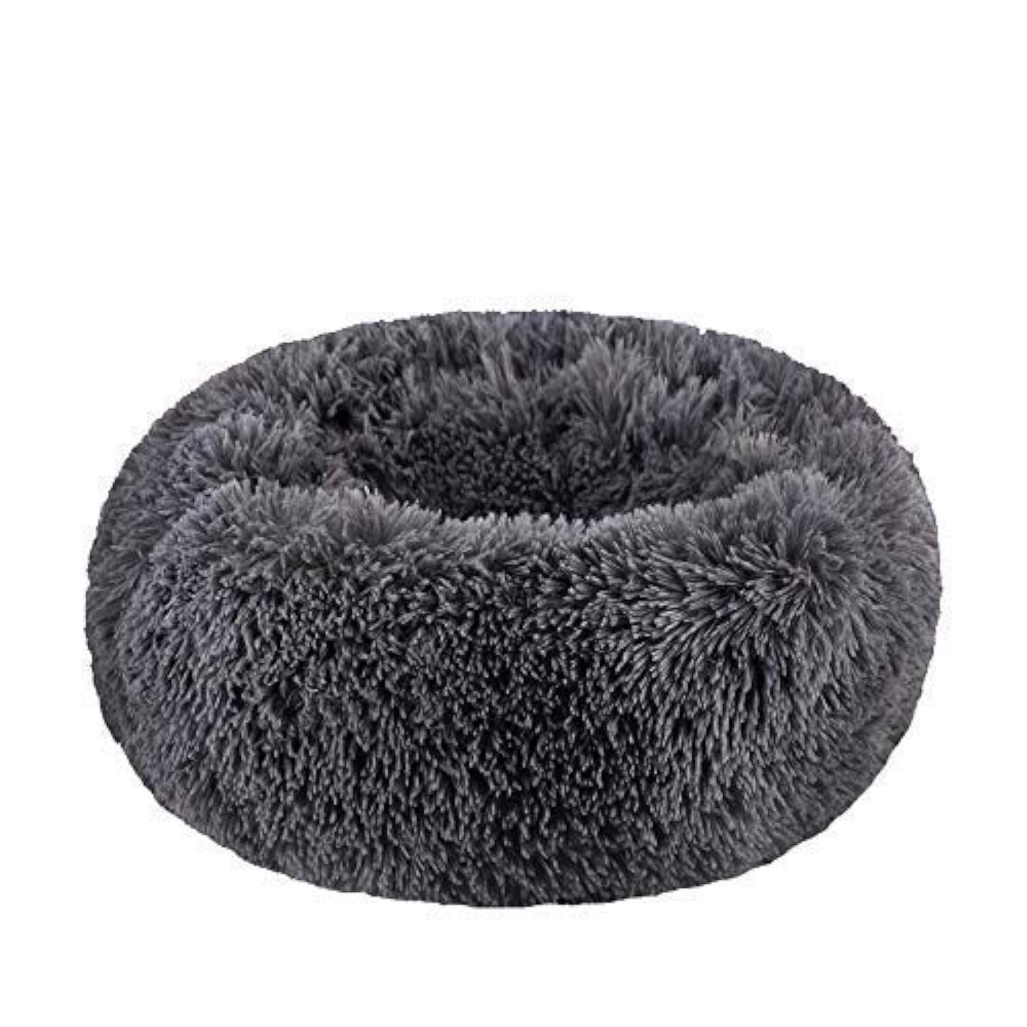 BODISEINT lit peluche rond pour chat et petit chien, repos doux et chaleureux