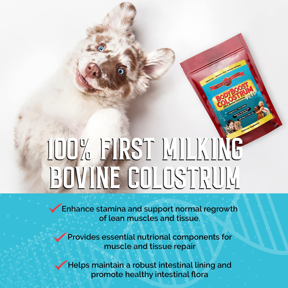 BodyBoost Colostrum Bovin etiquette-bio: origine et certifications bio.