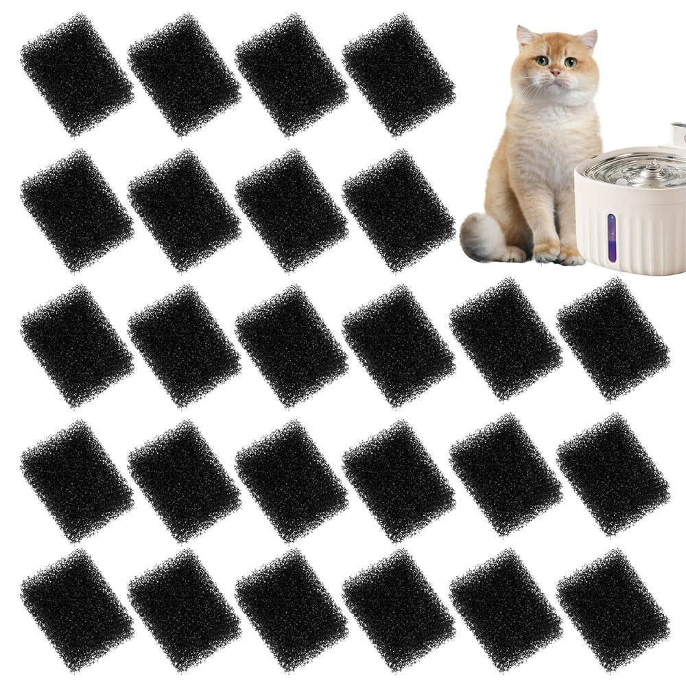 BOHUIZ ensemble 30 filtres pour fontaine chat, entretien facile.
