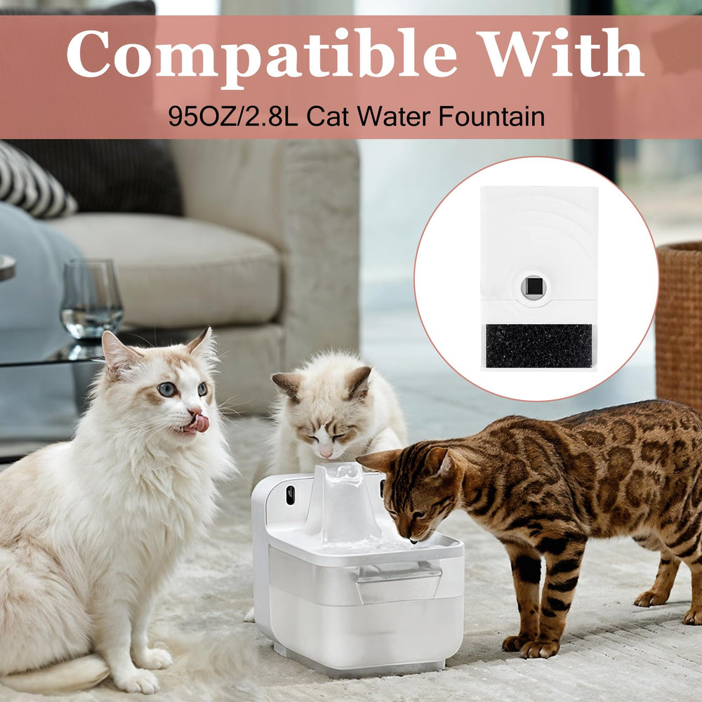 BOHUIZ pack filtres fontaine chat: solution complète pour entretien.