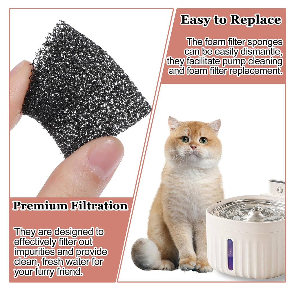 BOHUIZ remplacement 2-3 semaines: eau plus propre pour votre chat.