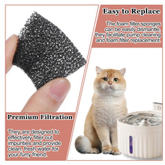 BOHUIZ remplacement 2-3 semaines: eau plus propre pour votre chat.