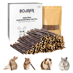 Bojafa batonnet-pomme-dentition et divertissement pour petits animaux.