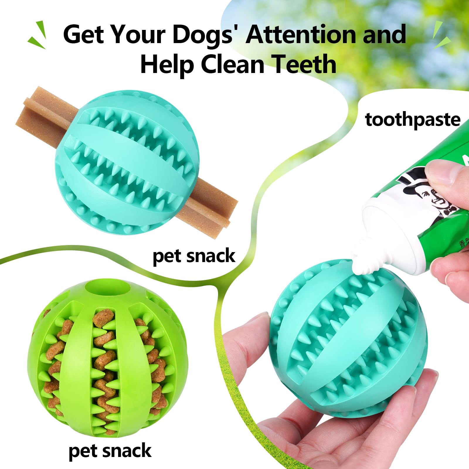Bojafa jouet dentition stimulant le cerveau du chien.