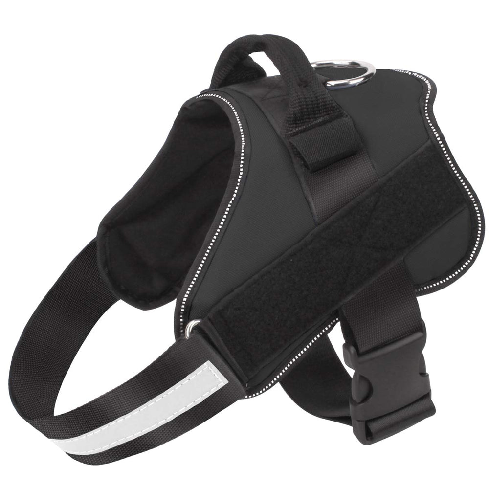 Bolux harnais anti-tirage avec réflectifs pour petites promenades nocturnes.