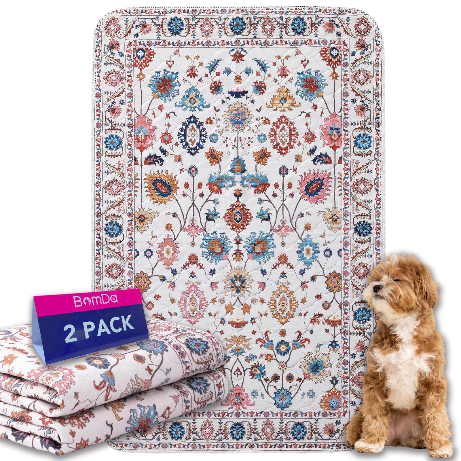 BomDa tapis apprentissage anti-glisse et impermeable 24x36, protège les sols efficacement.
