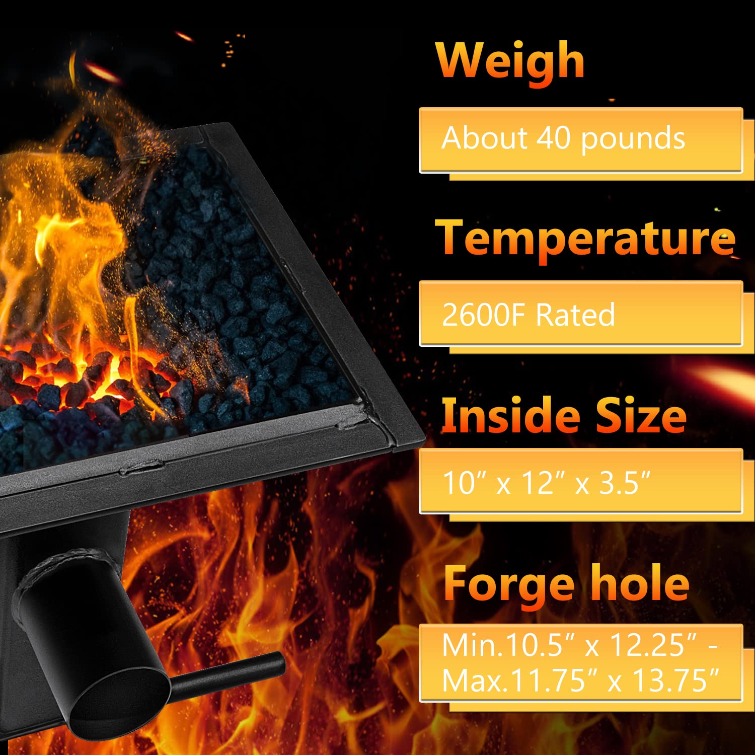 Bonbo ensemble-poele-forge: configuration complète pour forger efficacement.