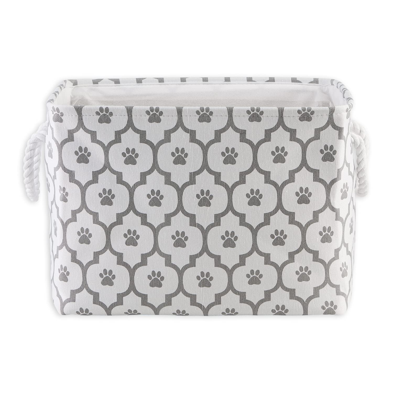 Bone Dry boite rectangulaire texture grille patte, style moderne et organisation.