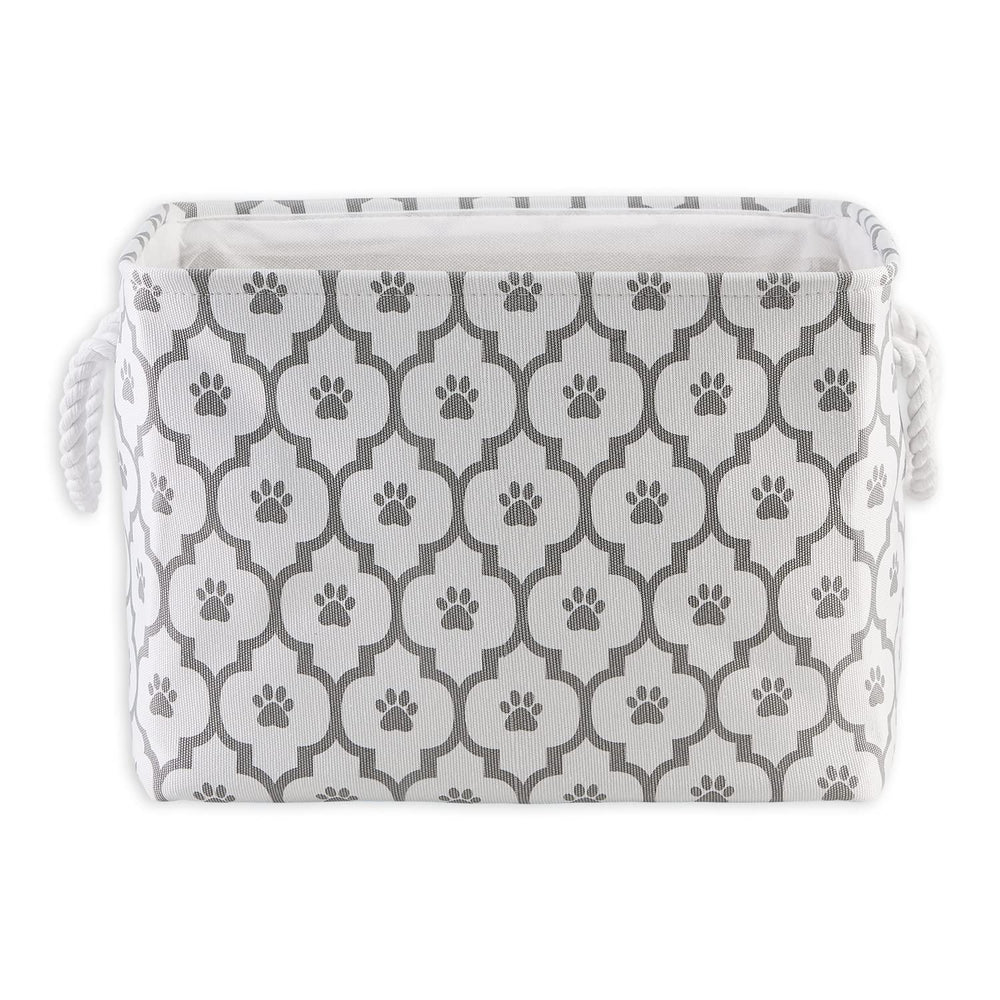 Bone Dry boite rectangulaire texture grille patte, style moderne et organisation.