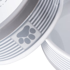 Bol Bone Dry en céramique anti-dérapant, silicone au fond pour éviter les déversements.