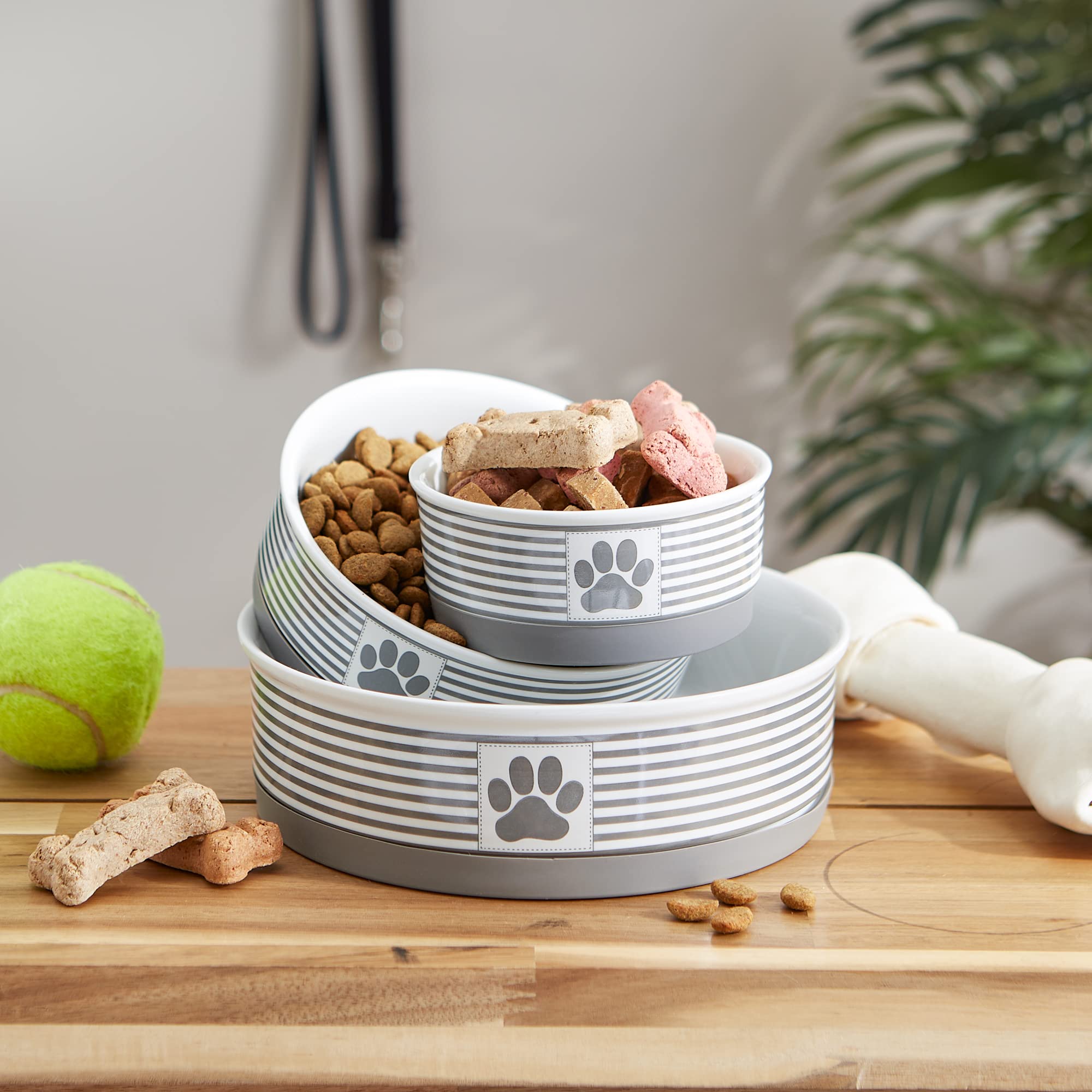 Bol Bone Dry gris, design neutre qui s'harmonise avec votre déco.