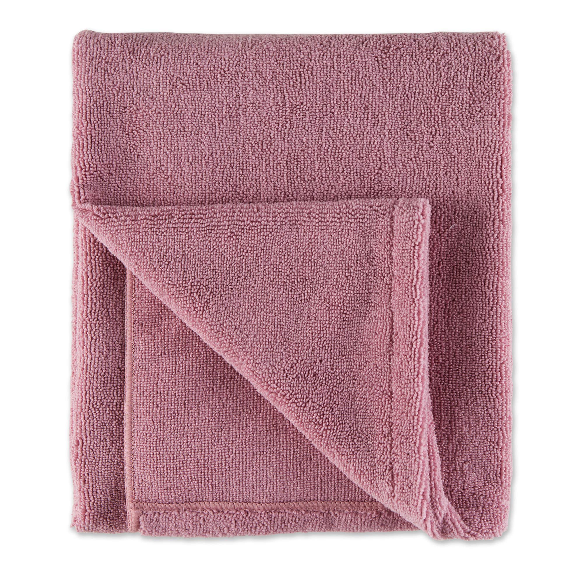 Bone Dry broderie rose sur serviette, toucher élégant pour le toilettage.