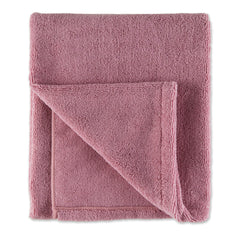 Bone Dry broderie rose sur serviette, toucher élégant pour le toilettage.