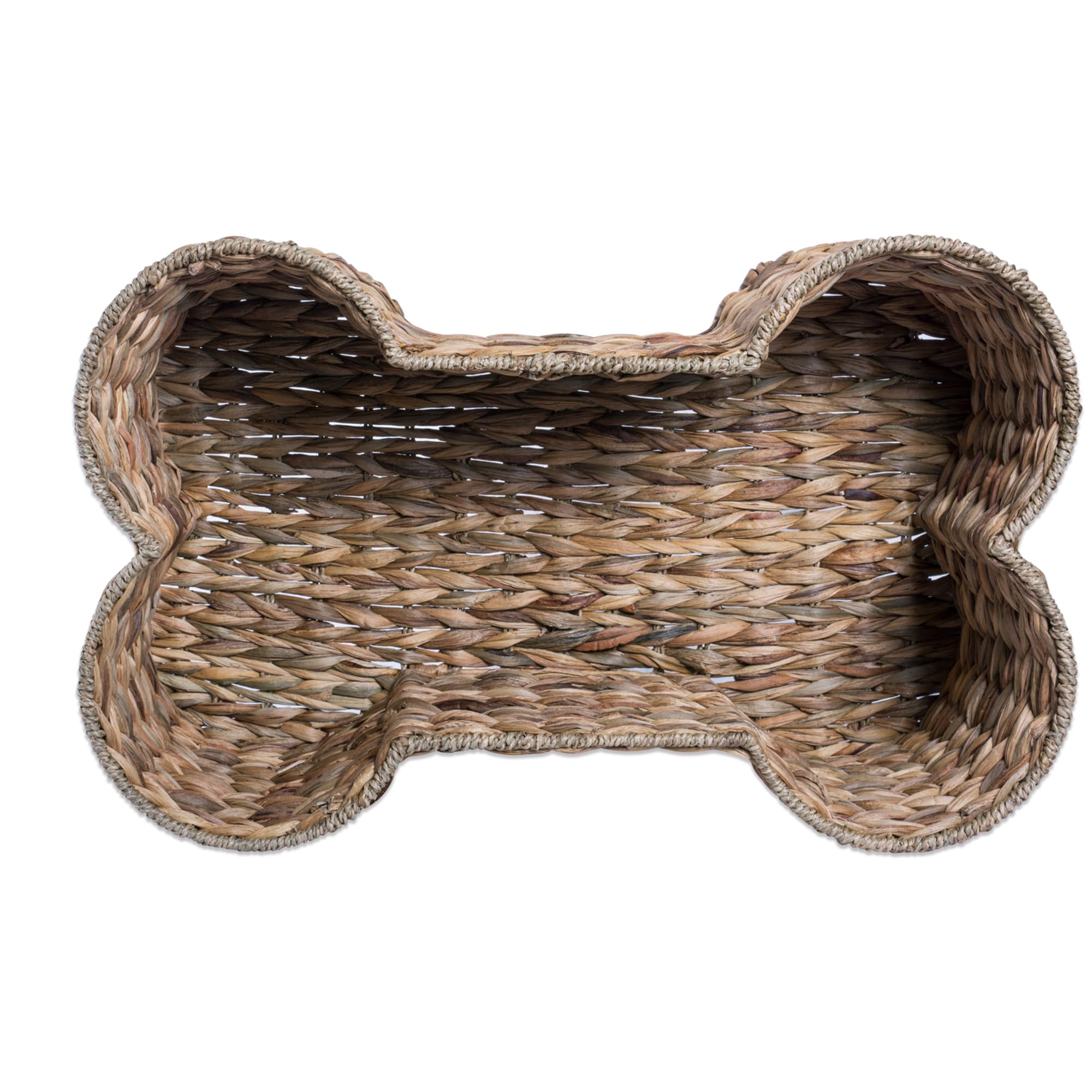 Texture jacinthe naturelle sur Bone Dry pour durabilité et look rustique.