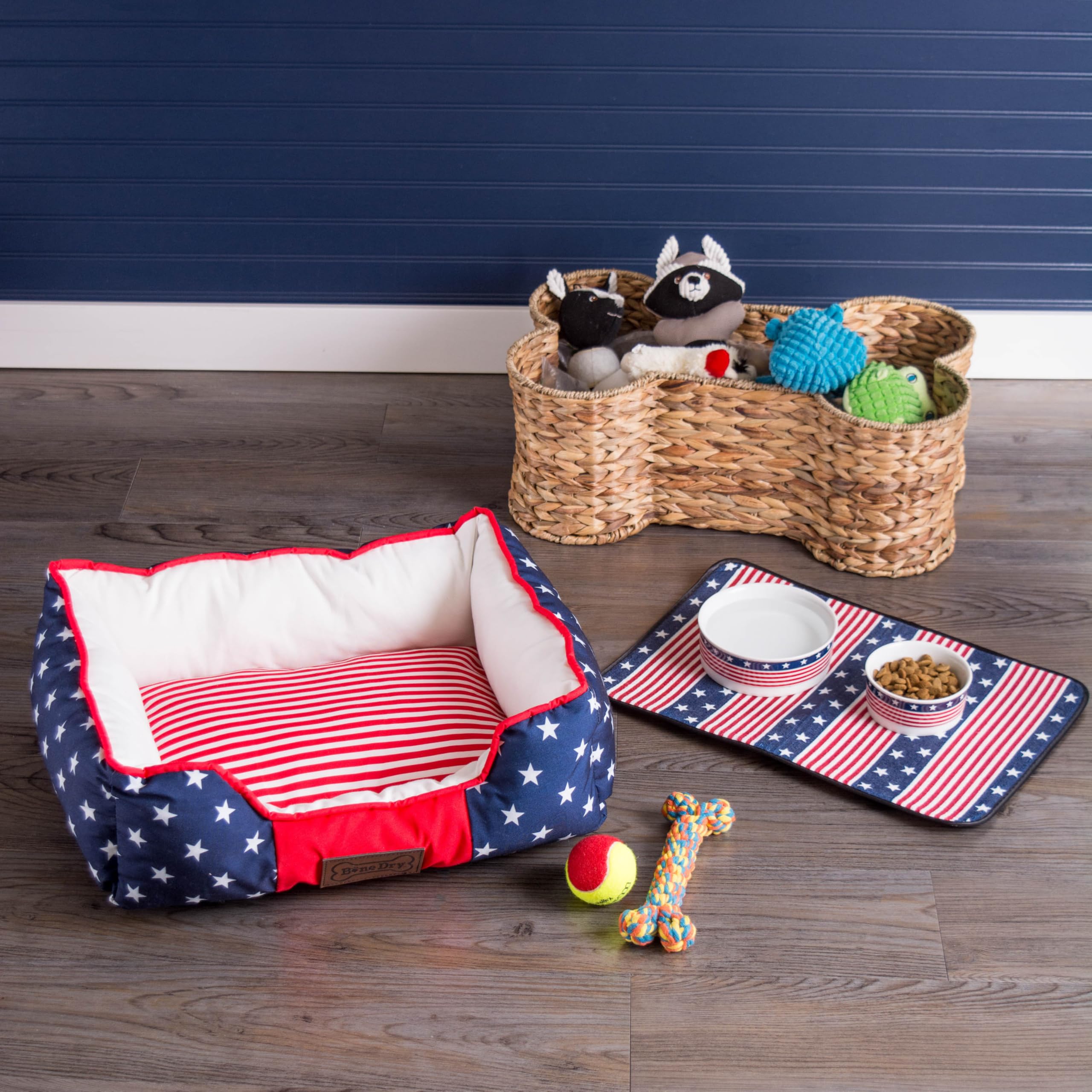 Nettoyage facile avec chiffon humide pour le panier Bone Dry.