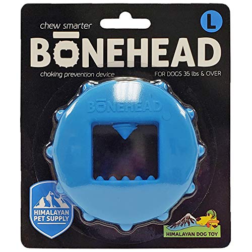 Bonehead Himalayan Dog Chew: jeu interactif avec bosselures pour stimuler la mastication.