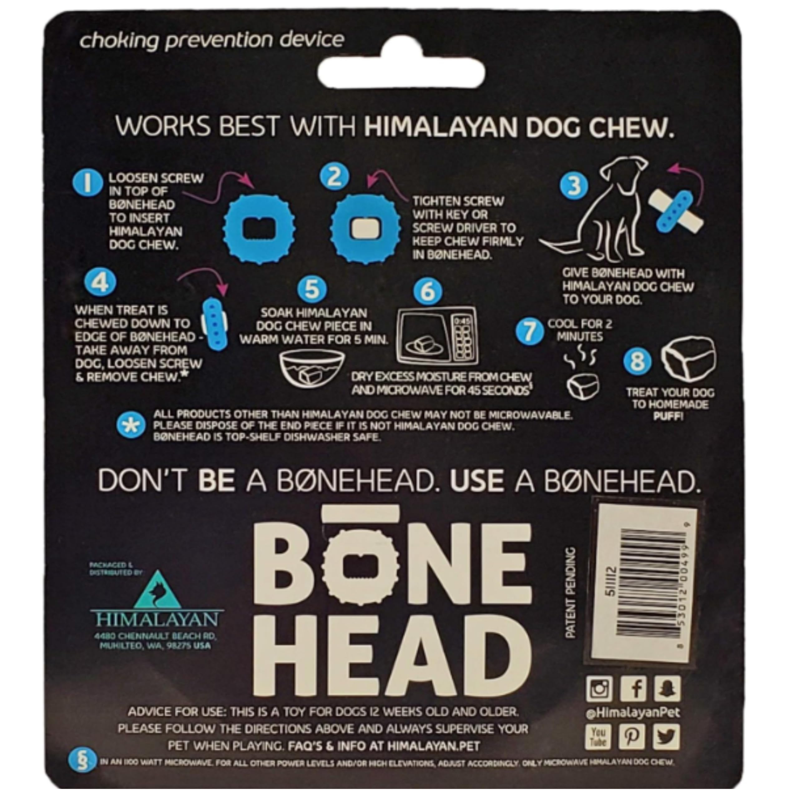 Bonehead: nettoyage facile et résistance durable, compatible lave-vaisselle.